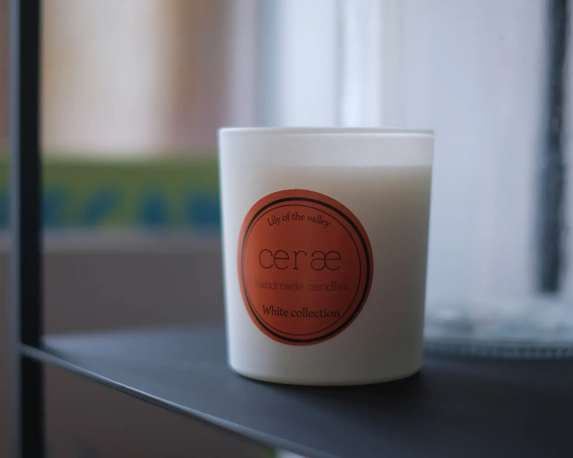 [WHTEMUGUET] Bougie parfumée artisanale - Parfum Muguet - White collection